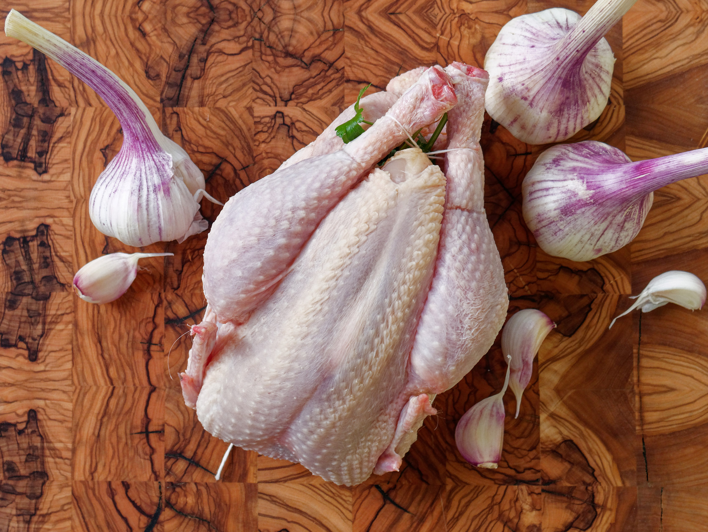 Huhn mit 40 Knoblauchzehen – Genießbar