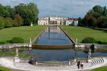 Villa Pisani Gartenseite